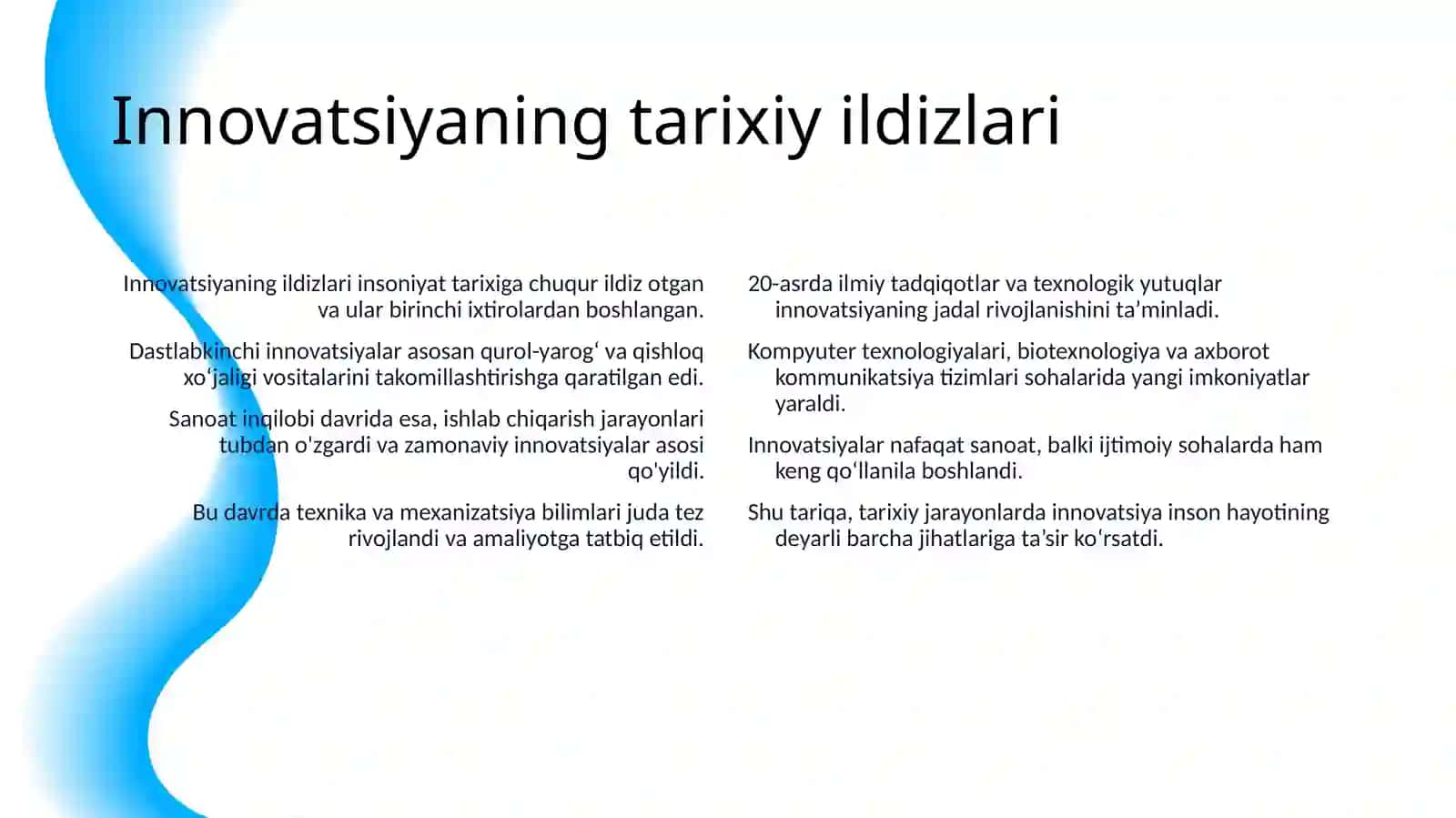 ILMIY TADQIQOTDA INNOVATSIYA VA NOVATSIYANING O'RNI 4