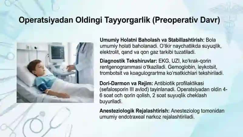 Girshprung kasalligi va megakolonda bajariladigan 3 operatsiyalar 4