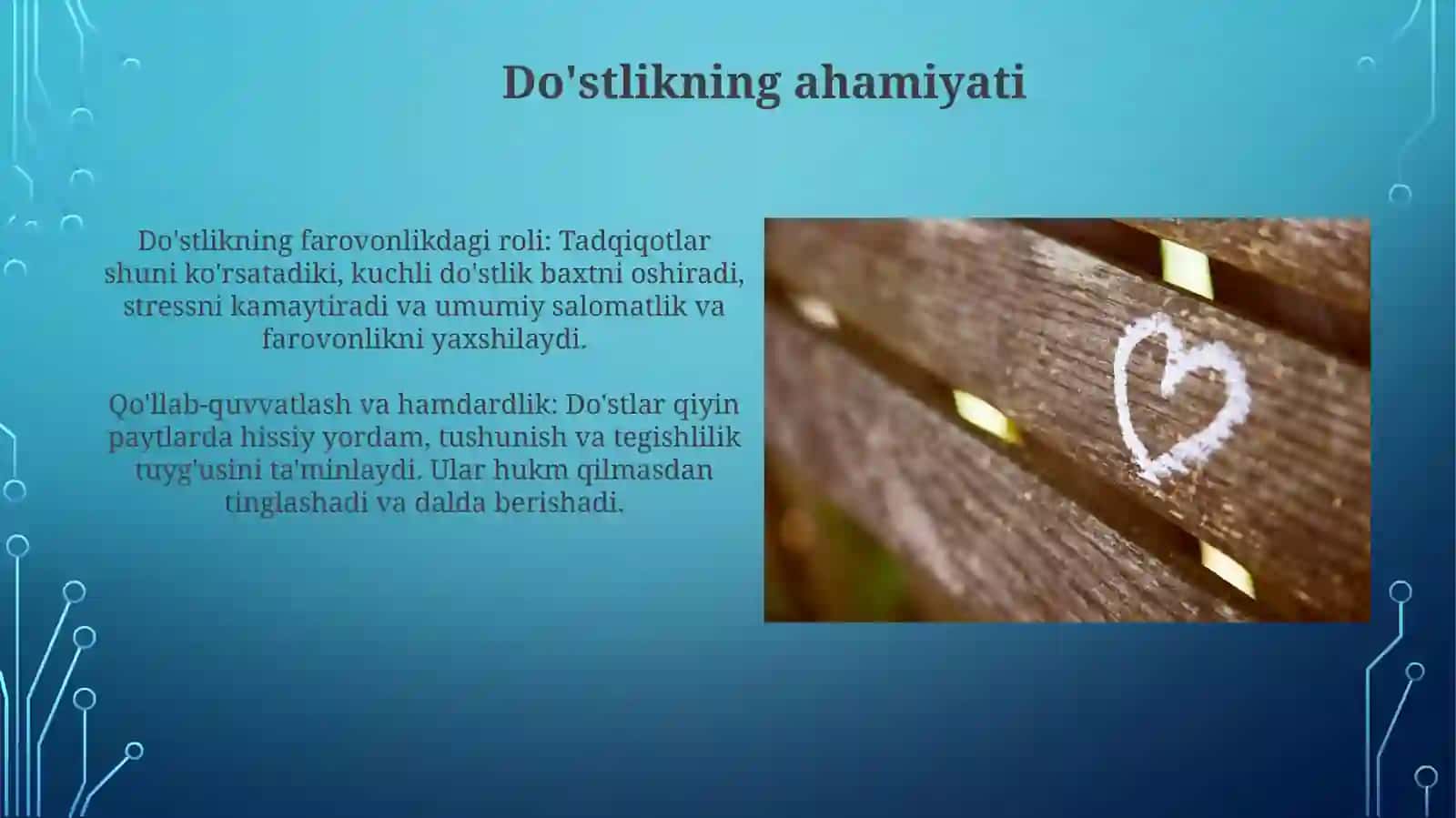 Sevgi Va Do'stlik 4
