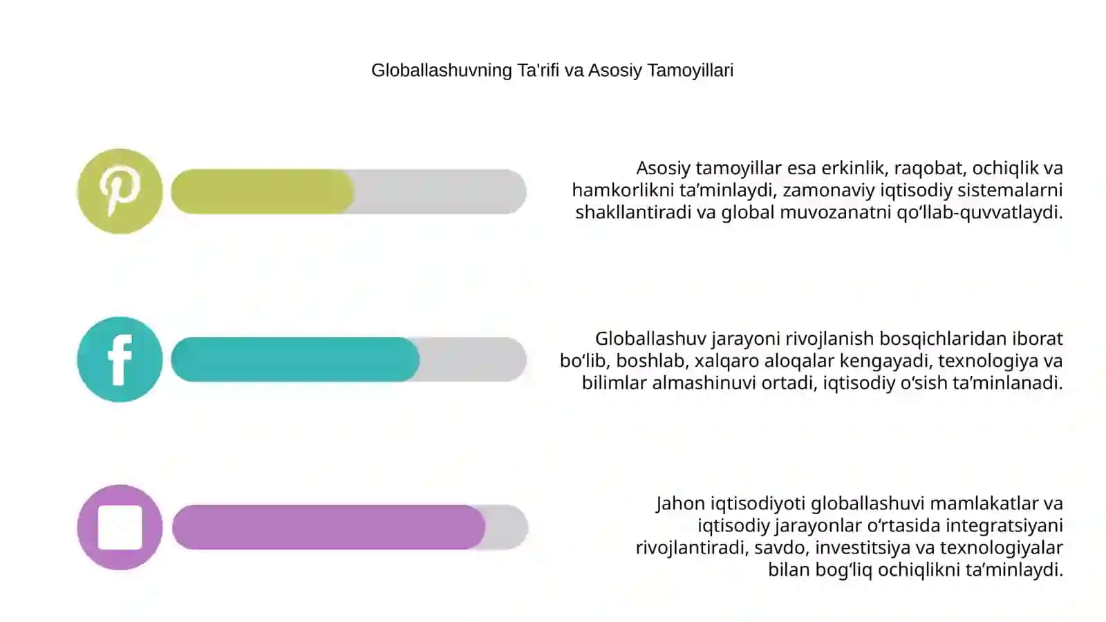 Jahon iqtisodiyoti globallashuv omillari va rivojlanish bosqichlari 4