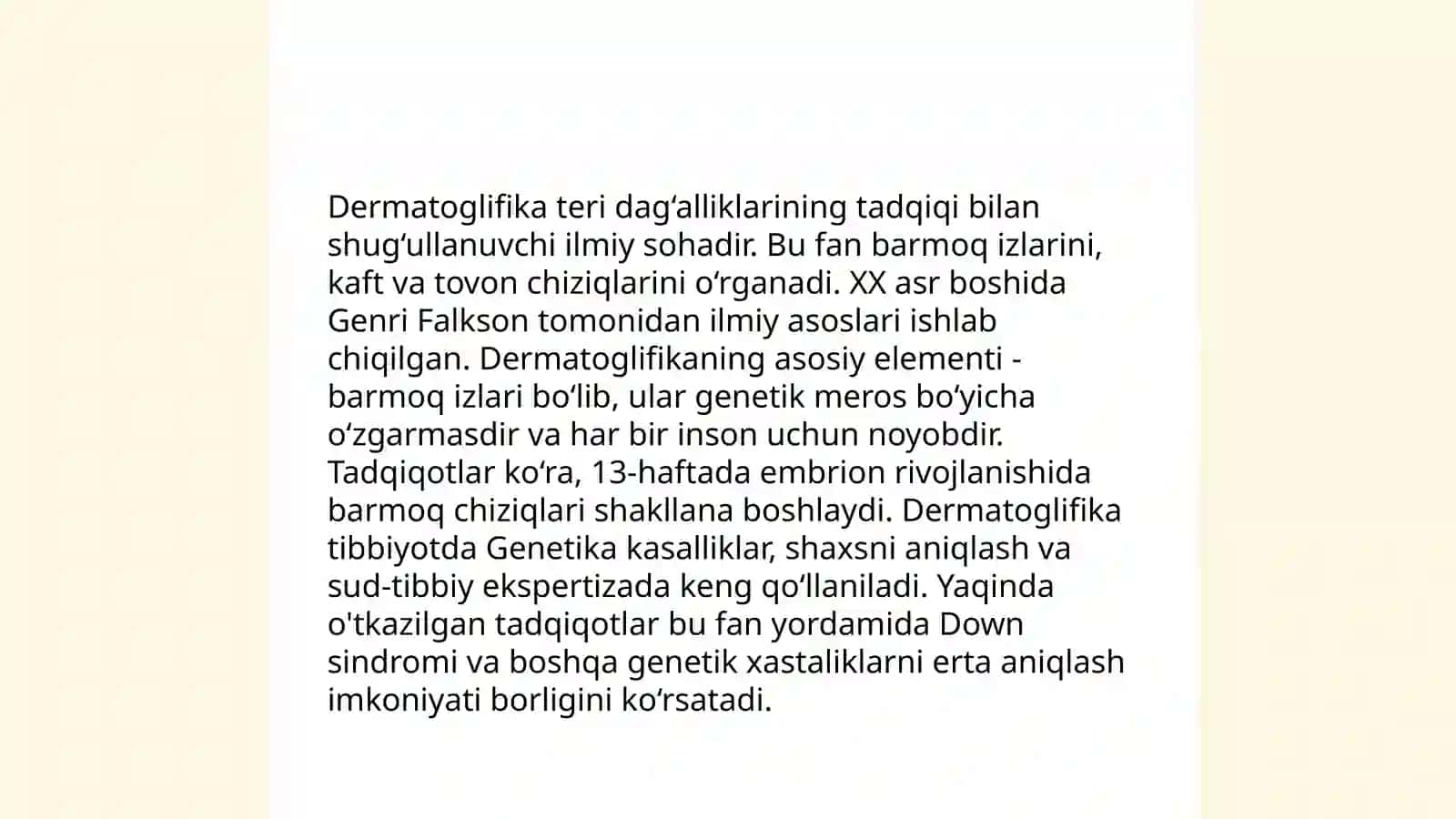 Dermatoglifika usuli 4