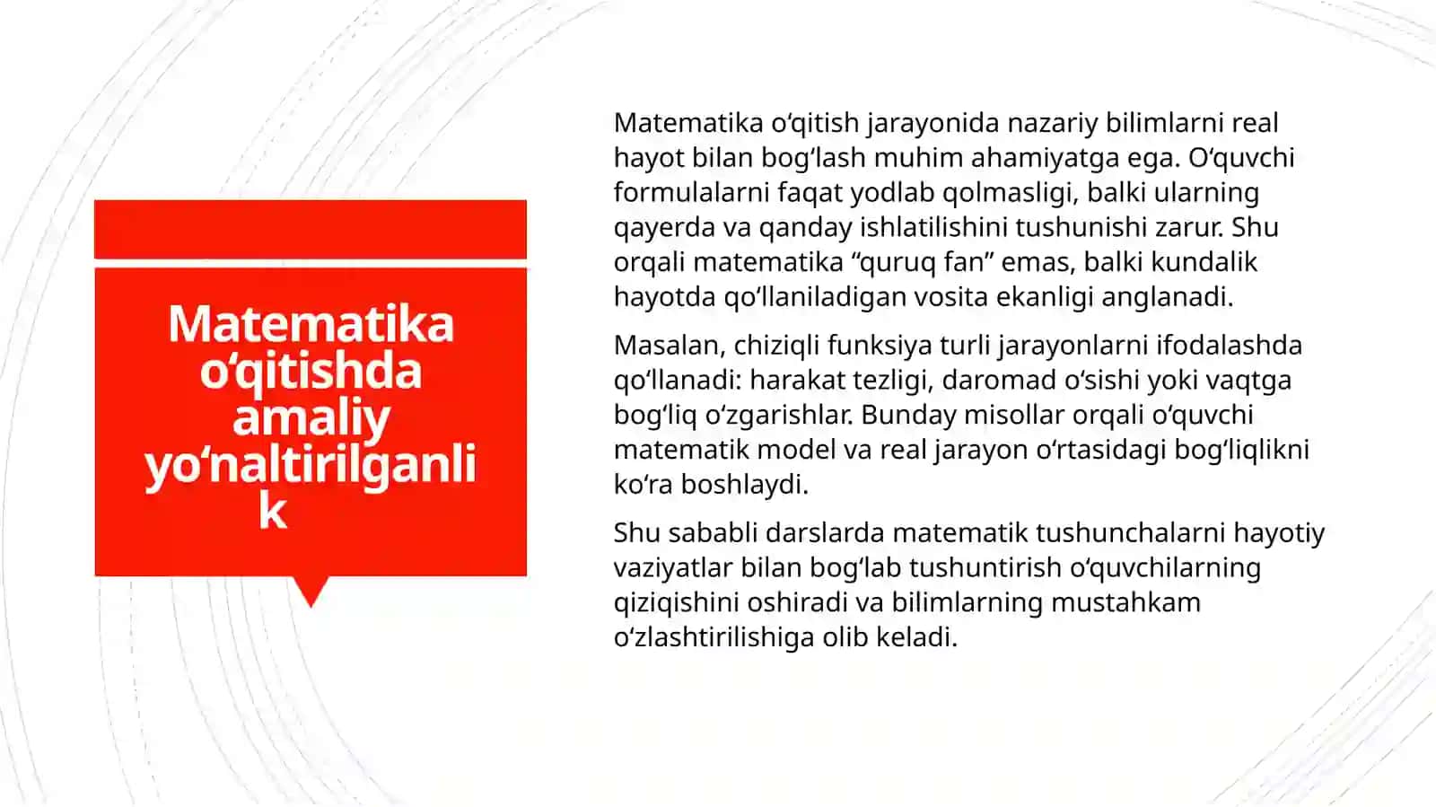 Akademik litseylar matematika fanlari 4