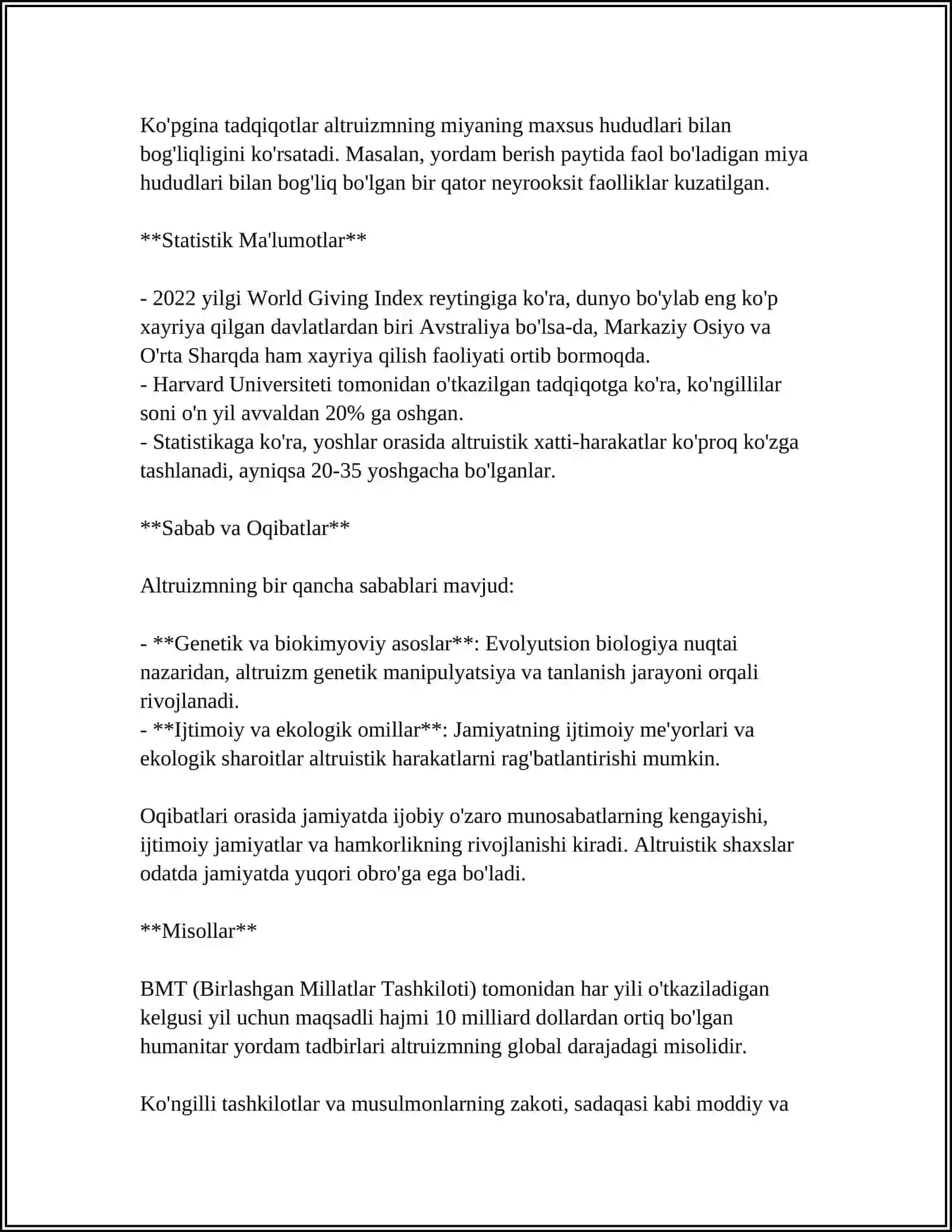 ALTURIZM HAQIDA TUSHUNCHA 4