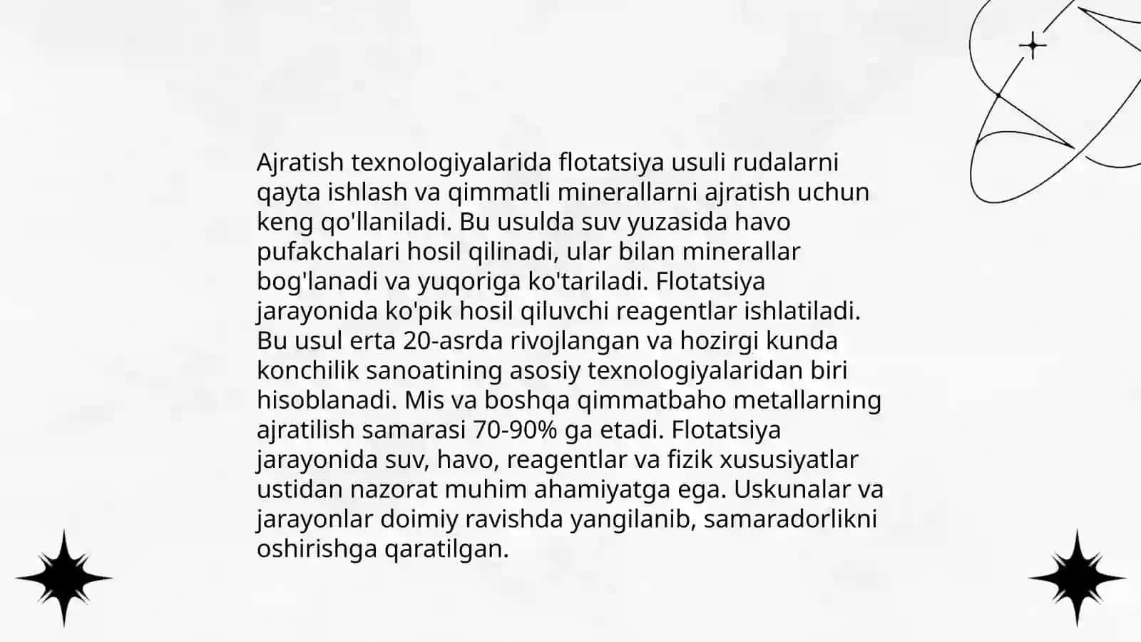 Marhanestli rudalarni boyitish texnologiyasi 4