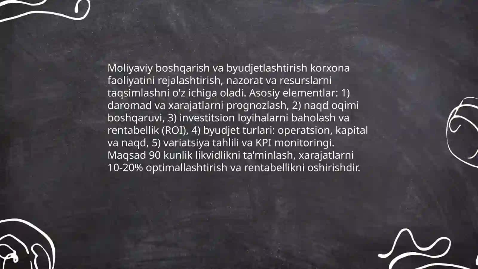 Strategik boshqarish va korxona rivojlanish strategiyalari 4