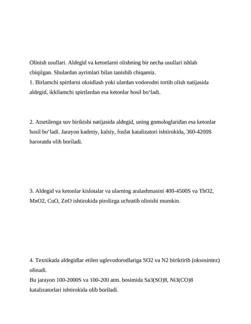 Aldegid va ketonlar 4