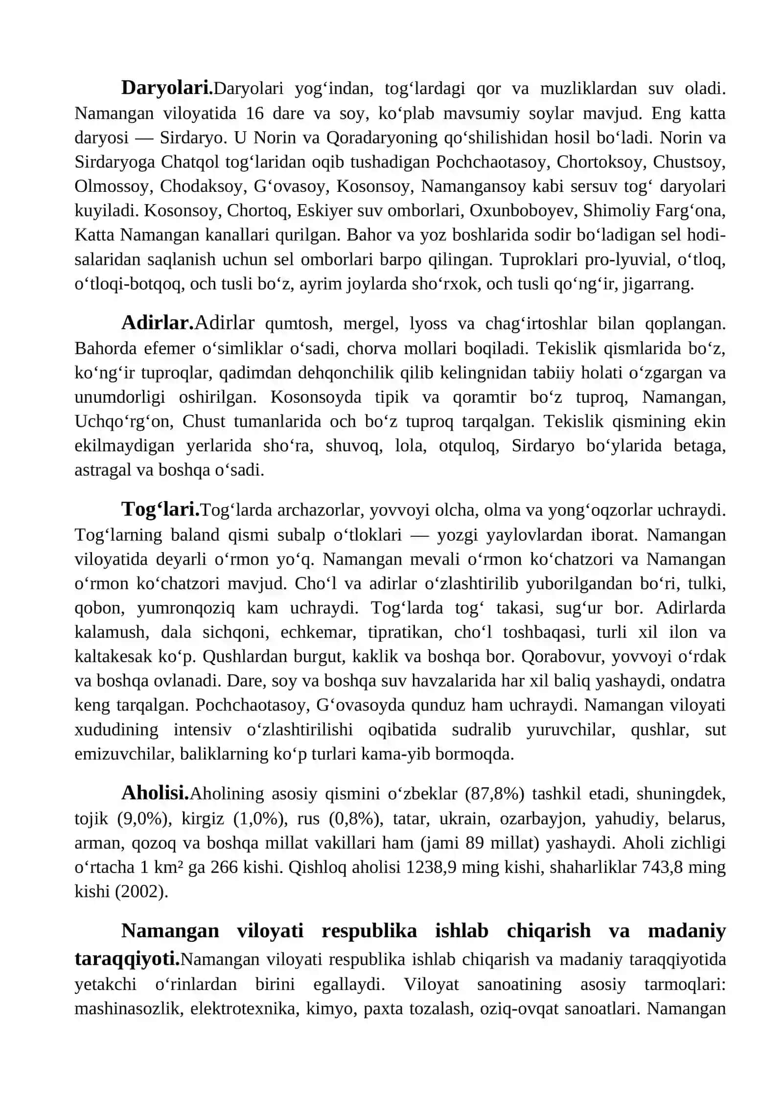 Namangan viloyati qishloq xo`jaligi 4