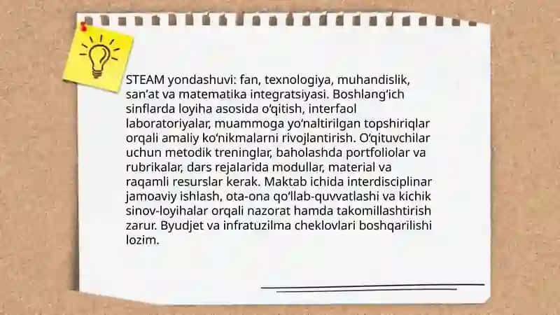 Boshlang’ich ta’limda innovatsiya va integratsiya 4
