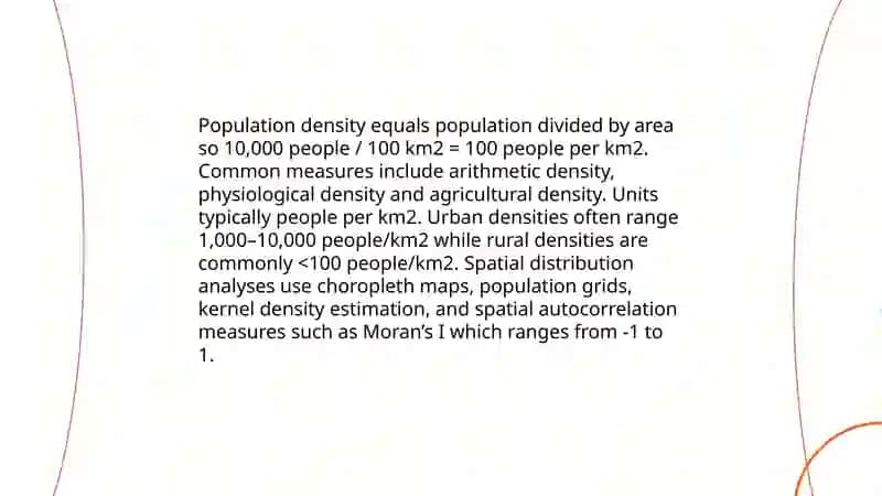 Population statistics and its indicators 4