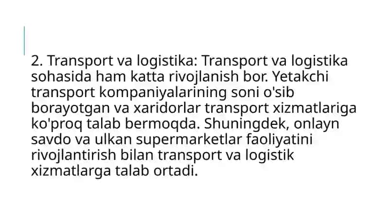 O’zbekistondaxizmatlar bozorining o’zgarish tendensiyalari 4