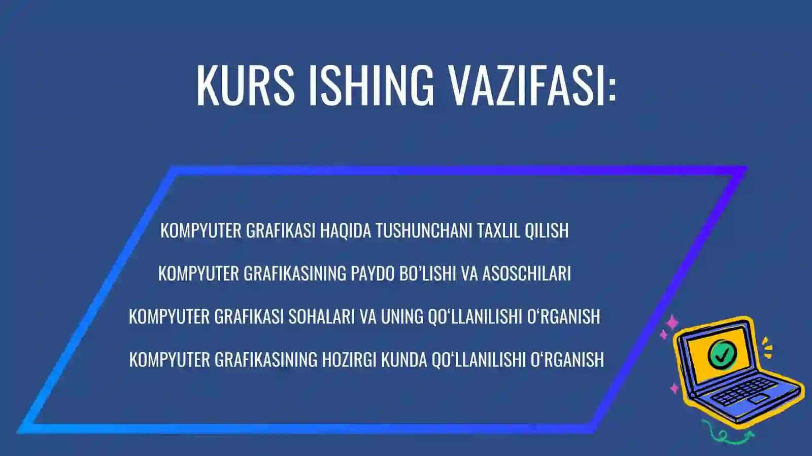 Kompyuter grafikasi tasnifi va rivojlanish istiqbollari 4