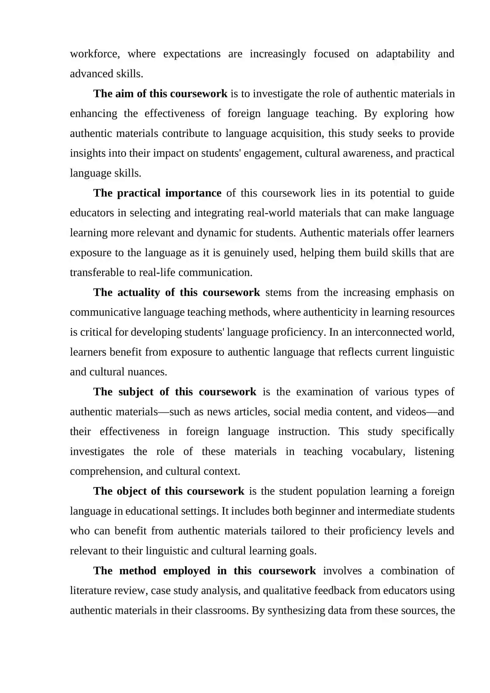 ROLE OF AUTHENTIC MATERIALS IN LANGUAGE TEACHING 4