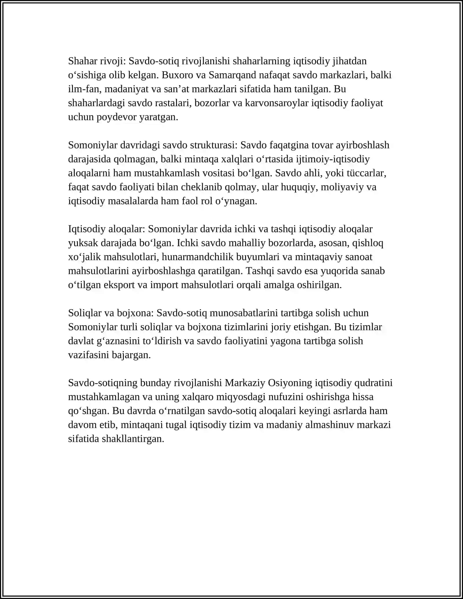 SOMONIYLAR DAVLARI 4