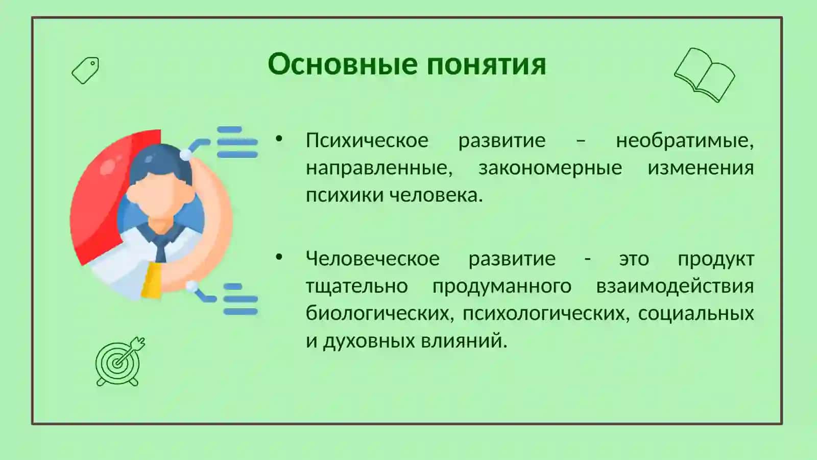 Теоретический фундамент педагогической психологии. Биологический, психологический и социальный подходы к развитию человека. Возрастные этапы 4