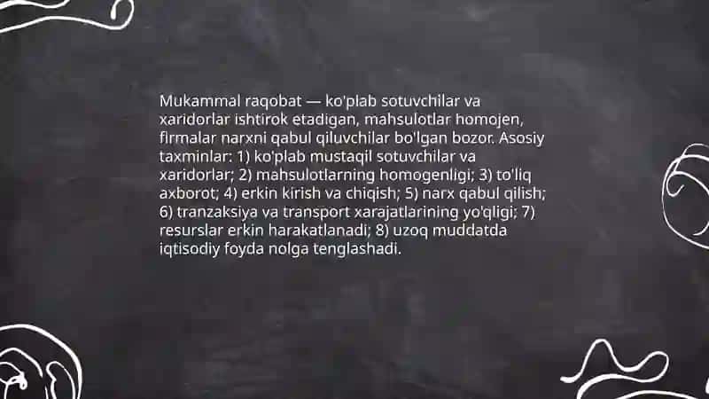 Raqobatning mohiyati va turlari 4
