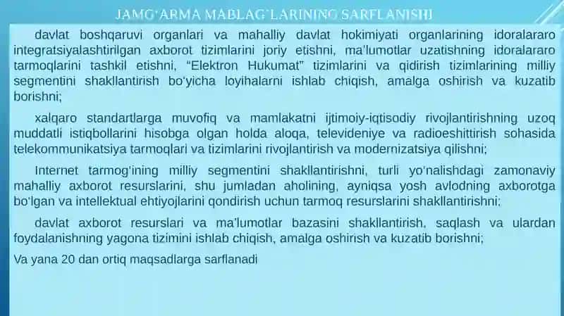 Iqtisodiy yo‘nalishdagi maqsadli jamg‘armalar 4