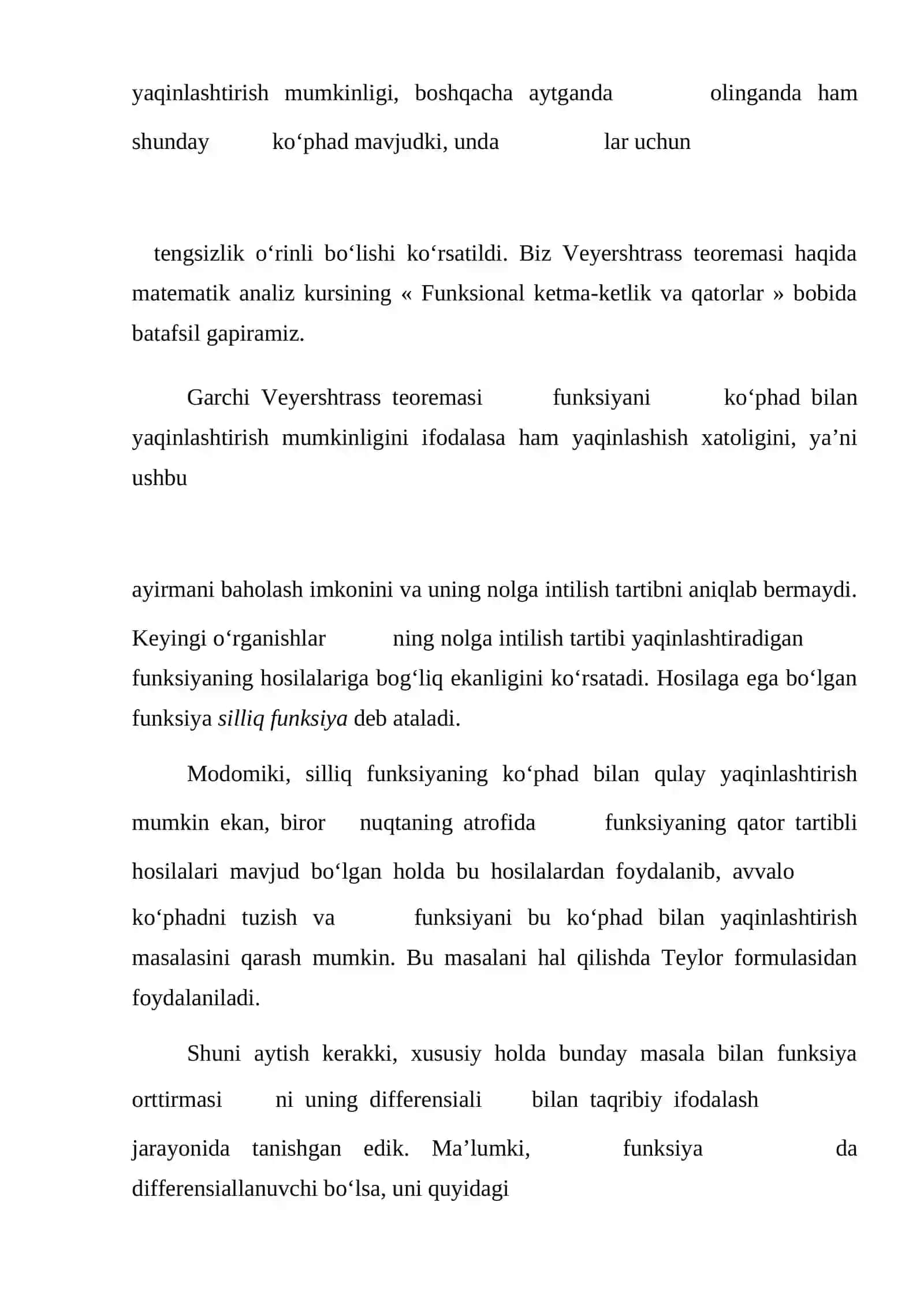 Teylor formulasi va uning qoldiq hadi 4