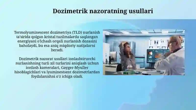 Dozimetrik va radiometrik nazorat 4