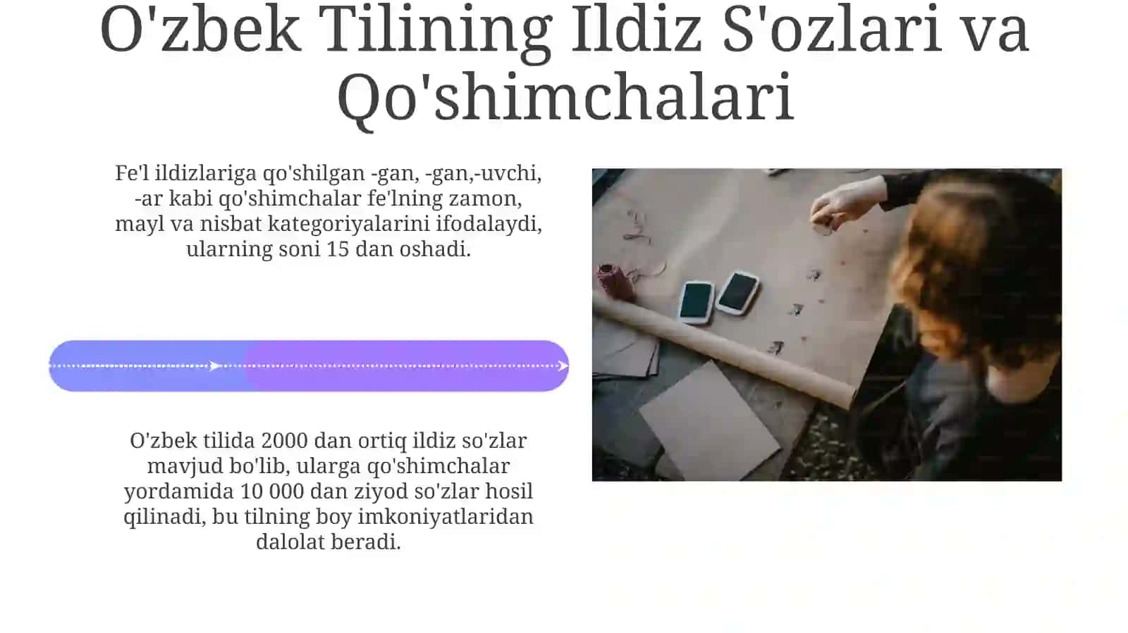 Bosh so'z va qo'shimchalar o'rtasidagi bog'lanishlar 4
