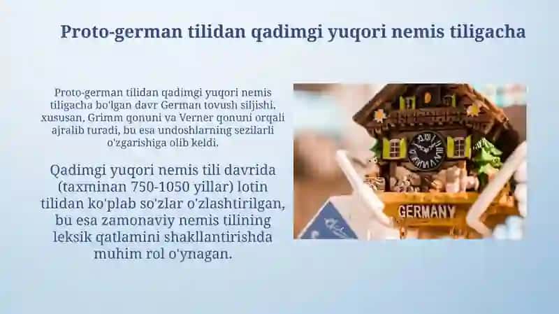 Zamonaviy nemis tilining ildizlariga nazar 4