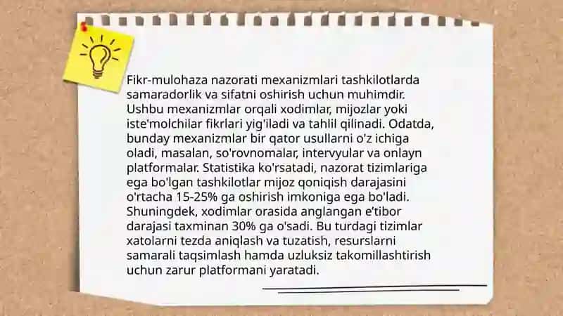 Avtomatik boshqarish tizimlari asoslari 4