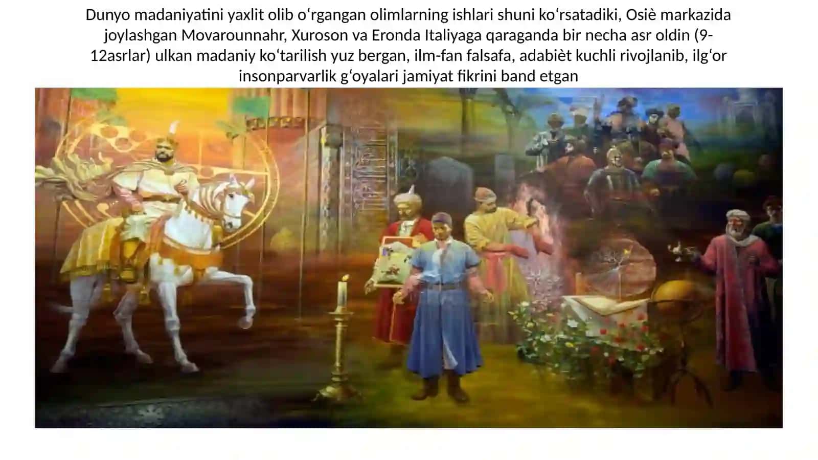 Musulmon uygʻonish davrida fan va uning xususiyatlari 4