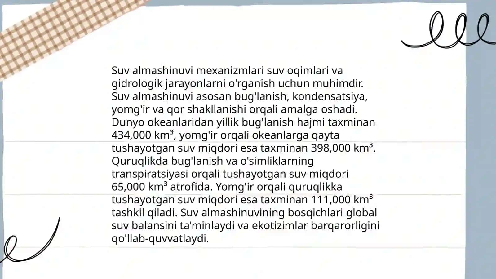 Moddalar almashunuvi suv va tuz almashunuvi 4
