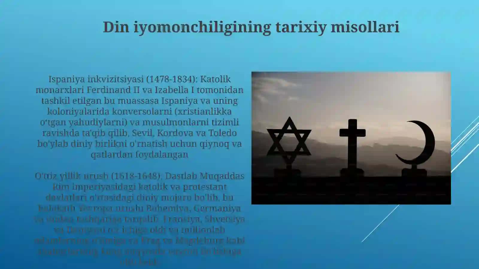 Diniy fanatizm va dindorlik tushunchasi 4