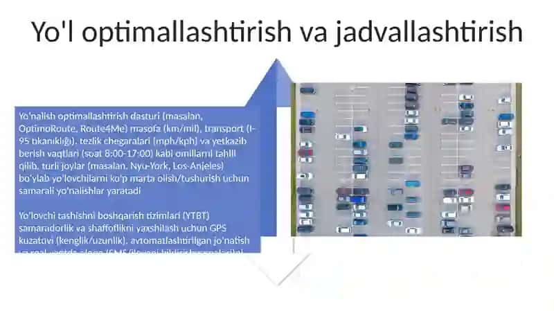 Yoʻlovchilarni tashishni tashkil etish 4