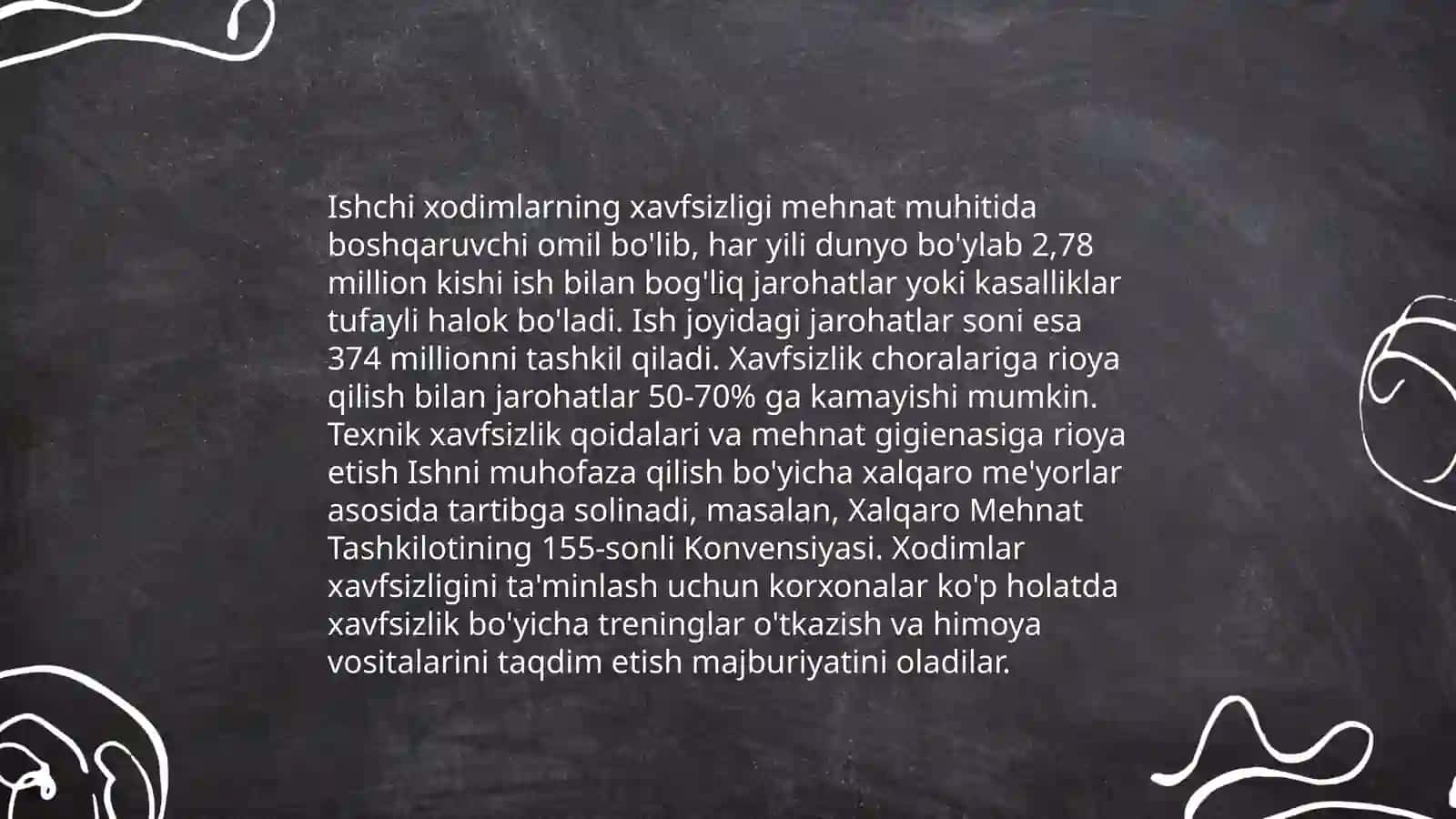 Mehnat muhofaza qilishning umumiy tartibi 4