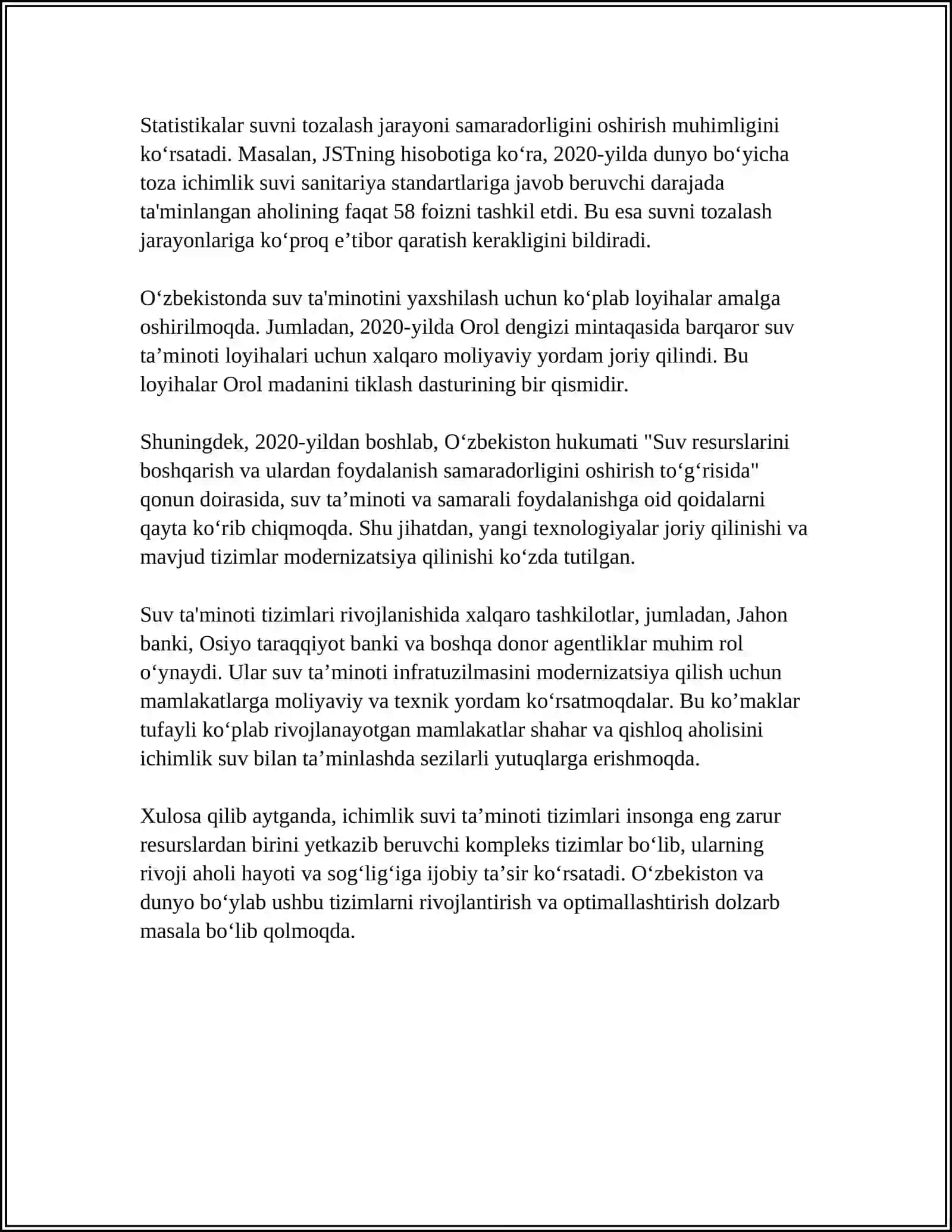 LOKANATIV HAM VAGON XOJALIQLARI SUW TAMINATI HAM AQAVA XOJALIQ INSHAATLARI HAM QURILMALARI 4