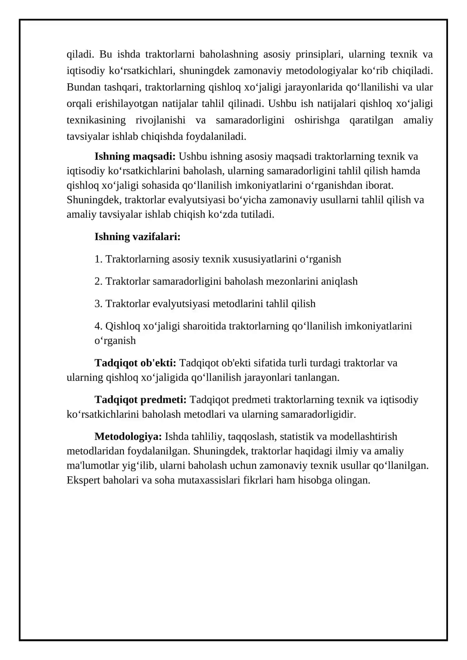 TRAKTORLAR EVALYUTSIYASI 4