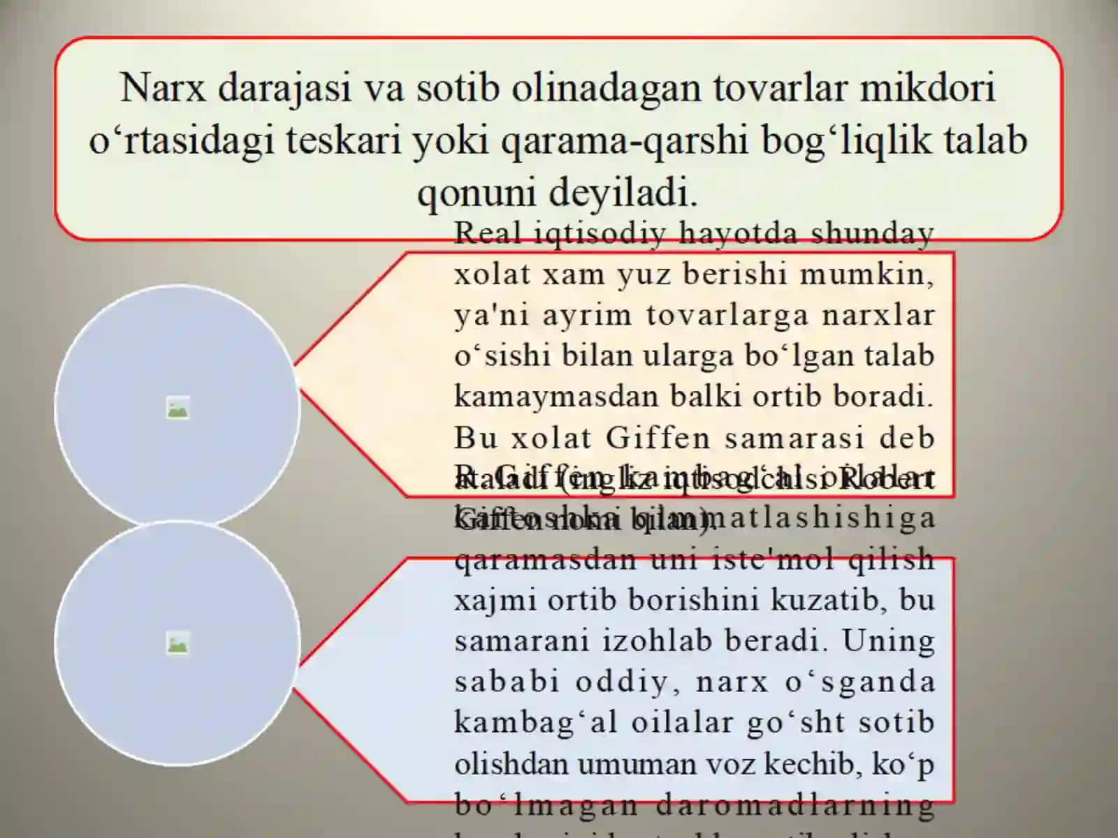 Talab va taklif nazariyasi 4