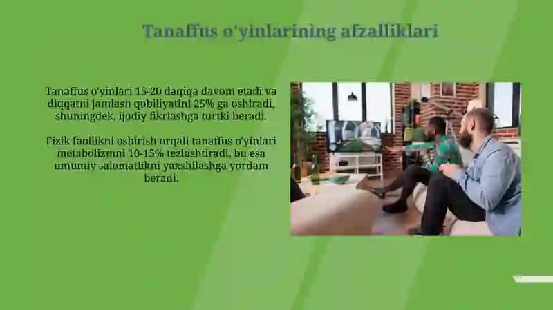 Tanaffus o'yinlari 4
