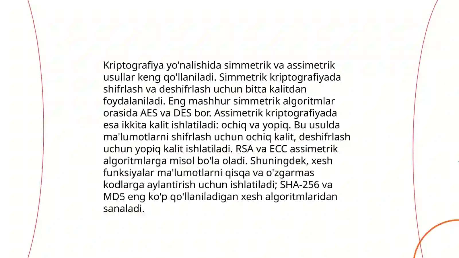 Axborot kommunikatsiya tizimlarda axborot xavfsizligi 4