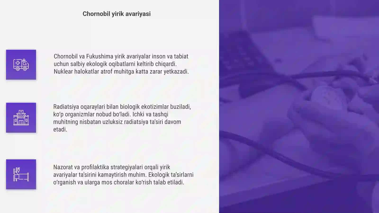 Radiatsion ekologiya va yadro avariyalar 4