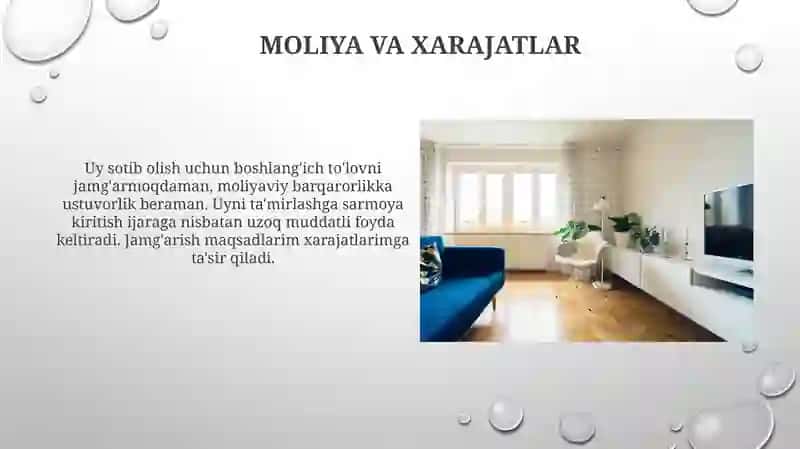 Qulayliklar va xususiyatlar 4