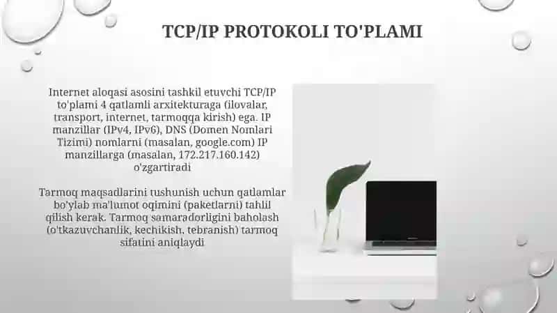 Kampyuter tarmoqlarining maqsadlari bilan tanishish 4