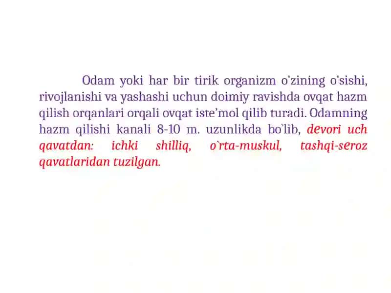 Yoshlar fiziologiyasi va gigiyena 4