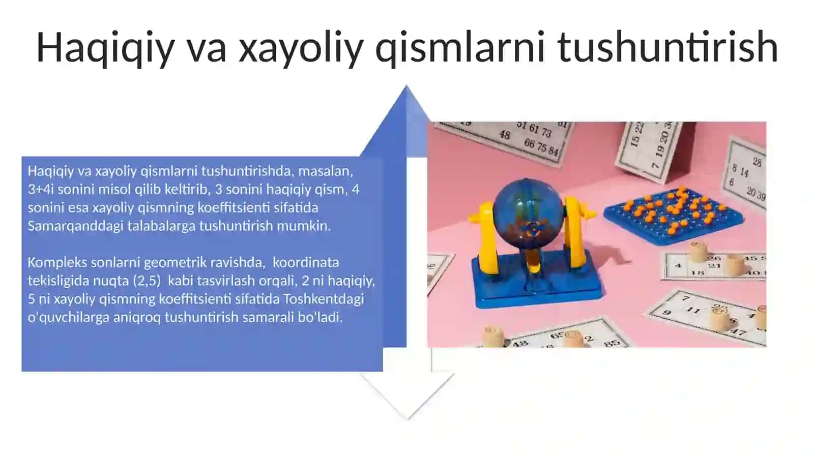 Kompleks sonlarning arifmetik amalini o'qitish metodologiyasi 4