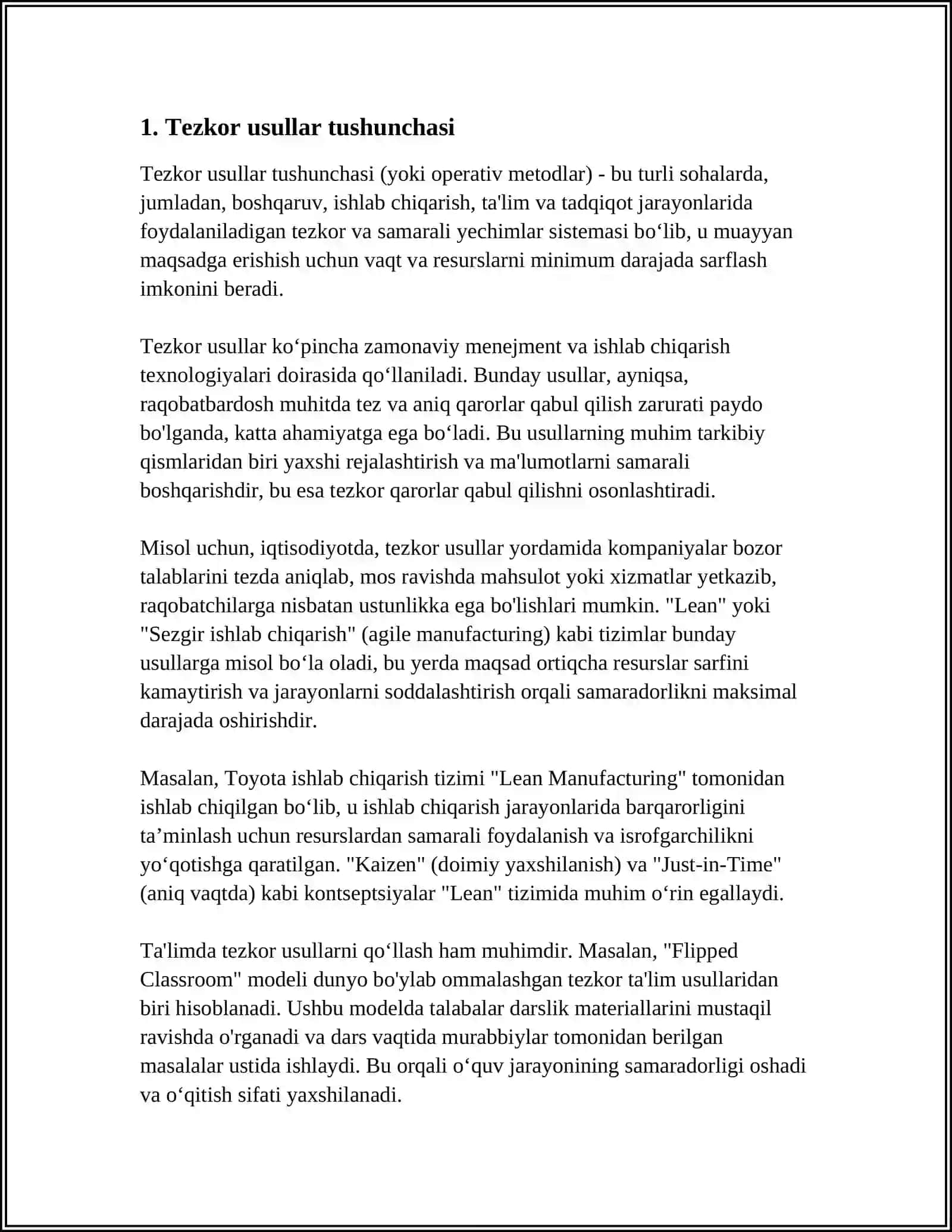 TEZKOR USULLARDA HAVONING ZAHARLI MODDALAR BILAN IFLOSLANGANLIGINI ANIQLASH.AYRIM MUTAXASSISLIKDAGI TIBBIY XODIMLARNING KASBIY YIROQLIGINI BAHOLASH USULLARI 4