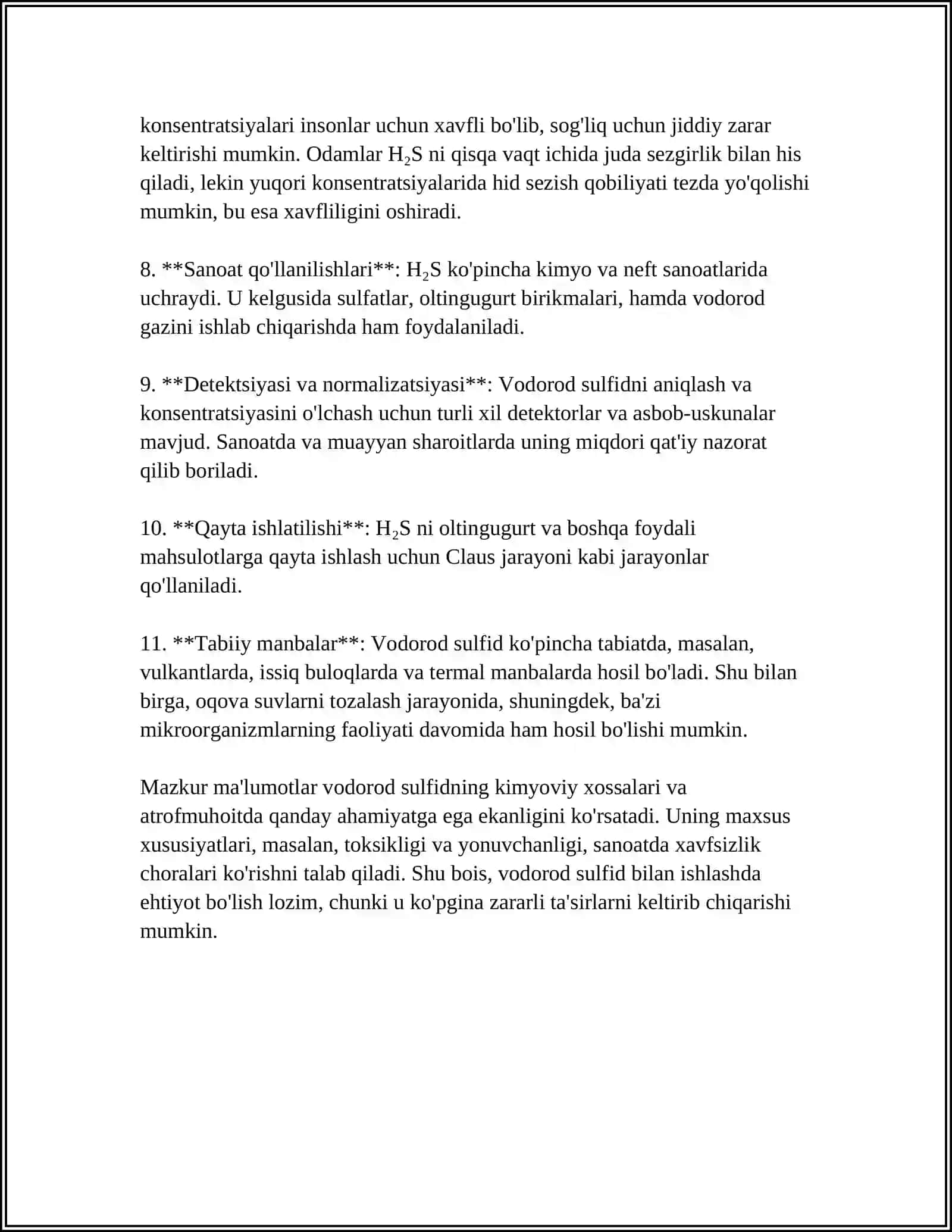 VODOROD SULFID ASOSIDA KATIONLARNI GURUHGA BOʻLISH 4