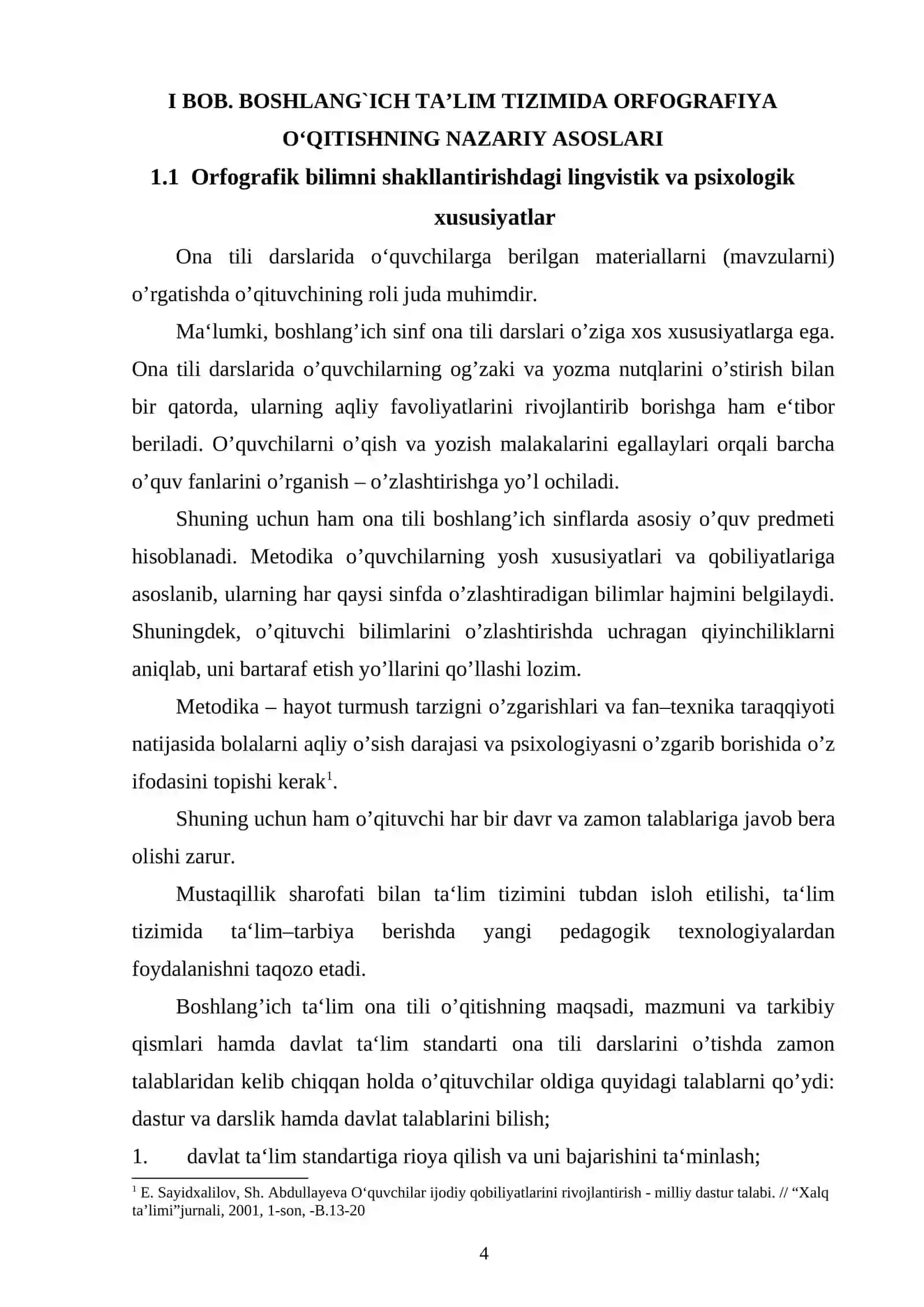 2- SINFDA ORFOGRAFIK MASHQLARNI TAHLIL QILISHNING SAMARALI METODLARI 4