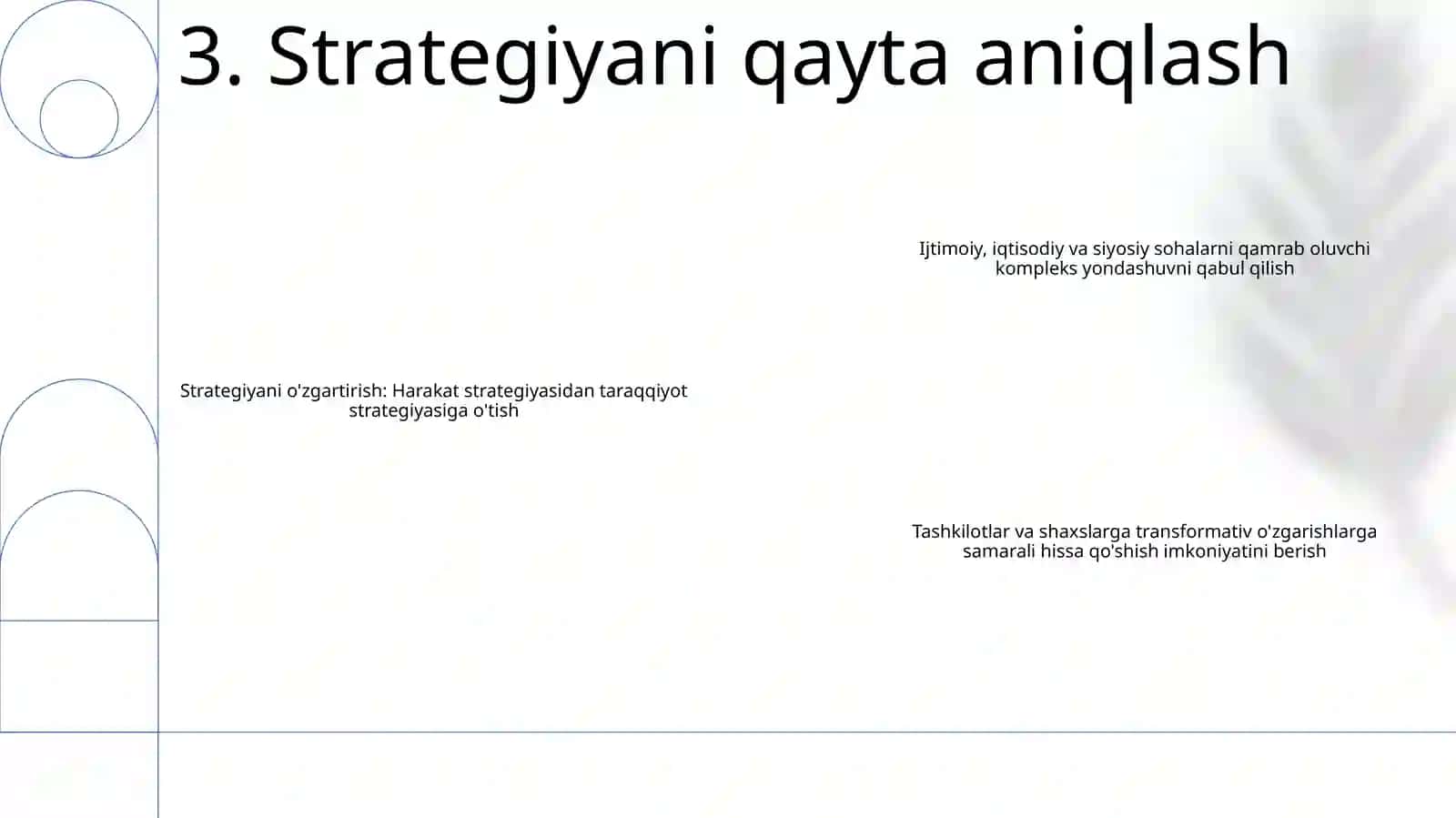 Harakatlar Starategiyasidan- Taraqqiyot Strategiyasi Sari 4