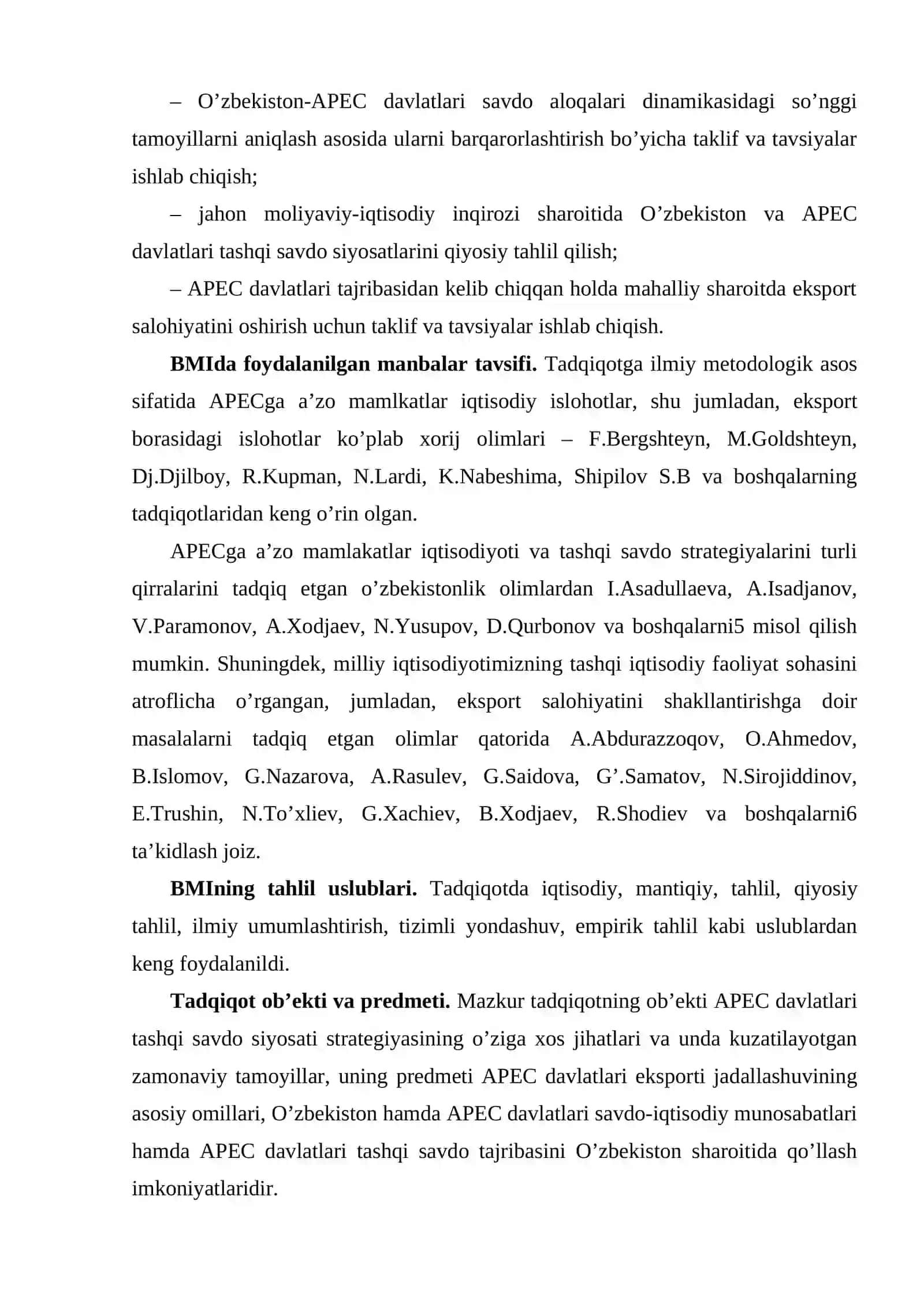 APEC davlatlarida xalqaro savdo strategiyasi 4