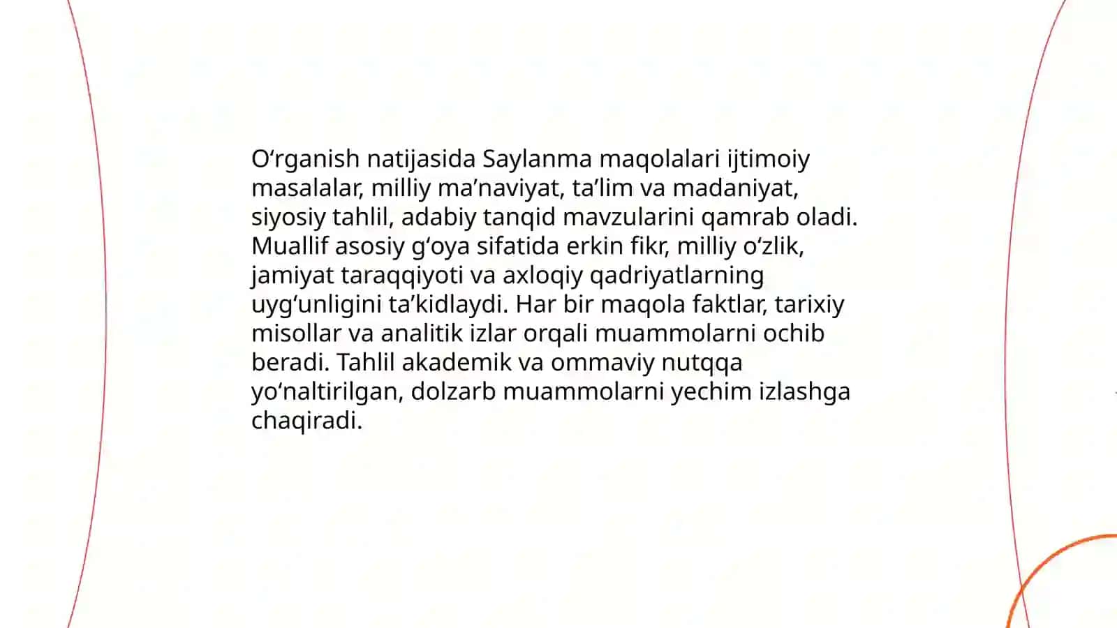 Saylanma nomli maqolalar toʻplami 4