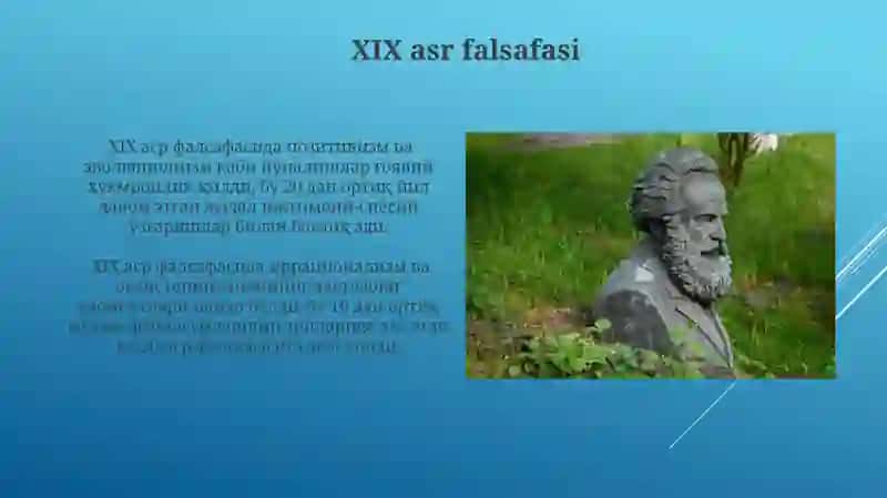 Sharq va Ĝarb mutafakkirlarining falsafiy qarashlari 4