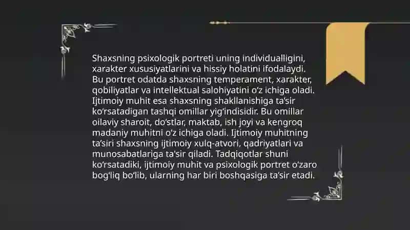 Shaxs sotsiologiyasi: sotsiologiya, psixologiya va kulturalogiyaning integratsiyasi 4