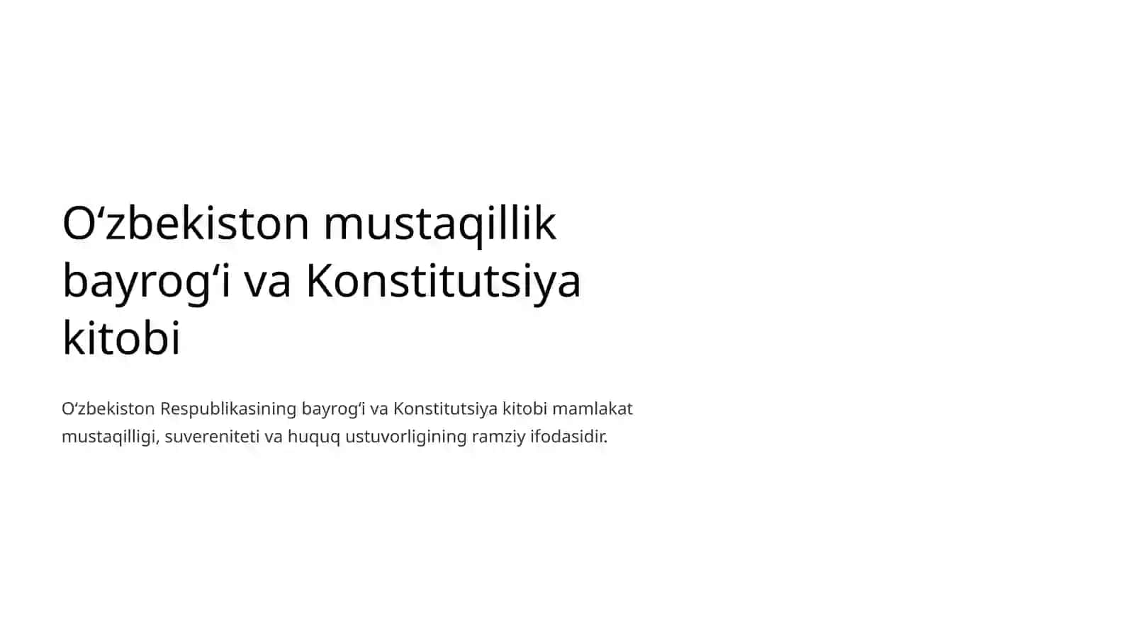 Konstitutsiya – Baxtimiz Qomusi 4