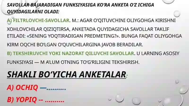 Psixologiyada tadqiqotning yordamchi metodlari 4
